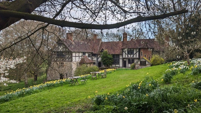 View of Stoneacre from the back garden.